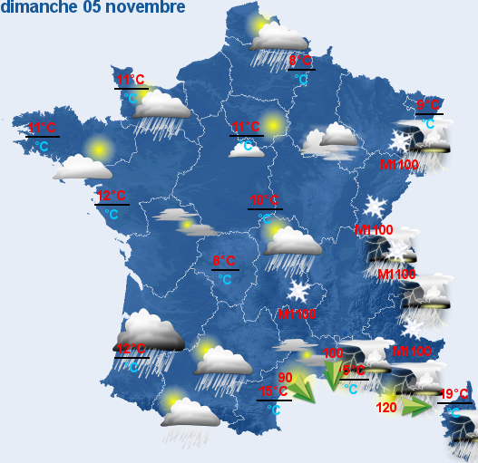 previsions nationales france a 48h
